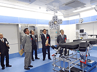 総合病院土浦協同病院新病院竣工式典に出席