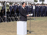 平成２８年度茨城県消防殉職者慰霊祭に出席