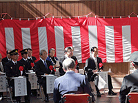 平成２８年度茨城県消防大会に出席