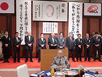 茨城県信用組合平成29年新年会に出席