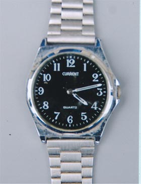 腕時計の文字盤の写真
