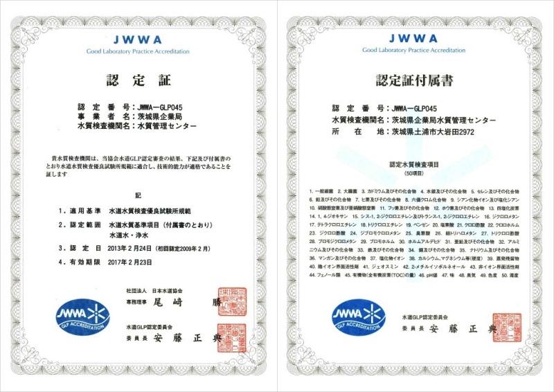 GLP-certificate