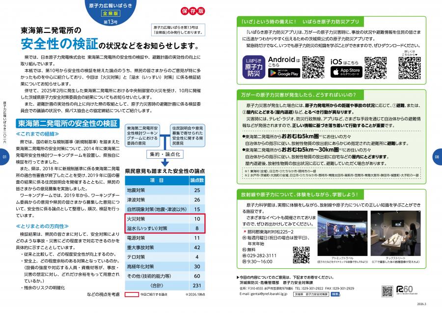原子力広報いばらき第13号（全県版）