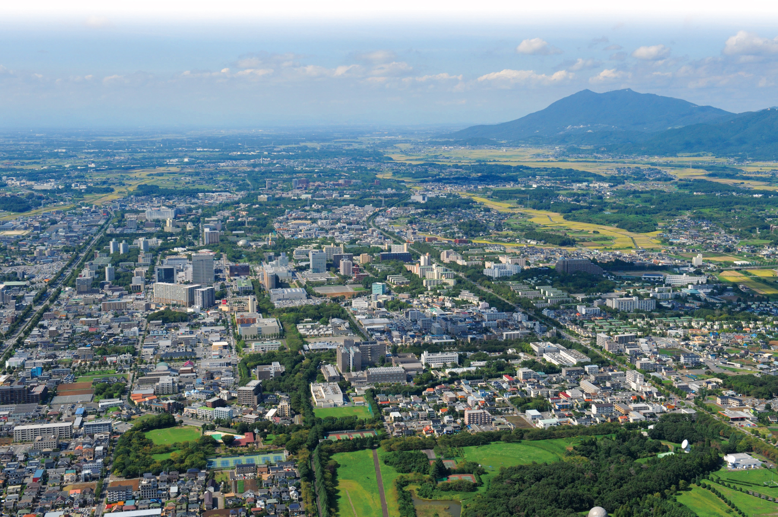 つくばの街並み つくば市 茨城県