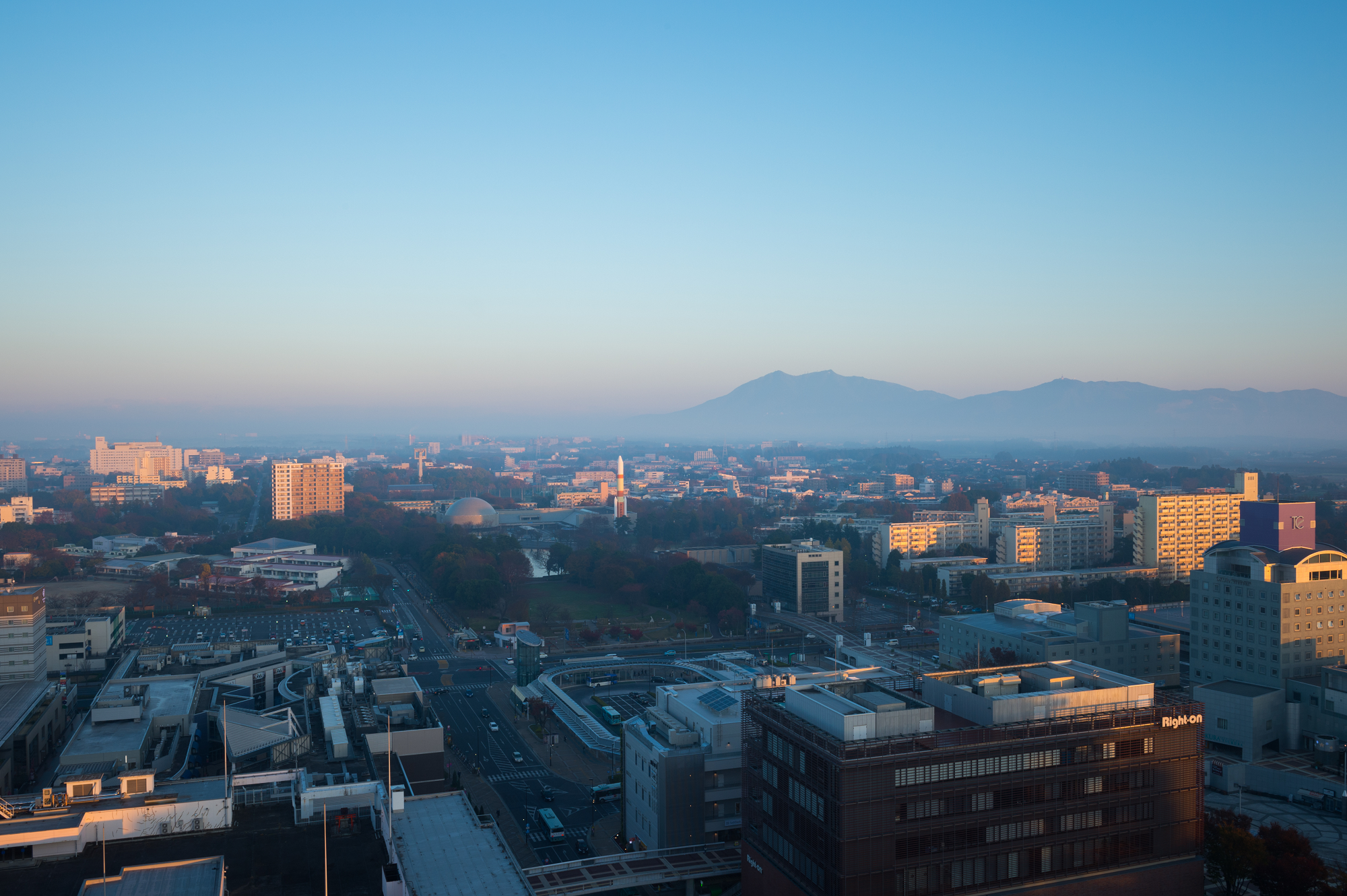 つくばの街並み つくば市 茨城県