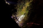 袋田の滝ライトアップ2