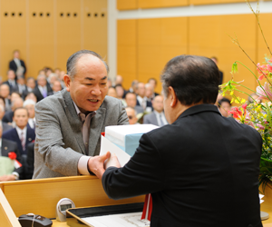写真：茨城県表彰式の様子