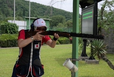 中山由起枝選手