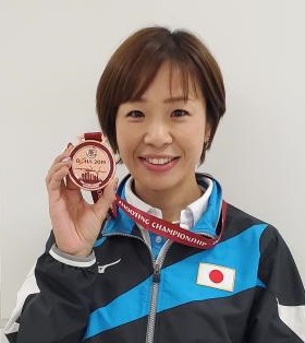 中山由起枝選手