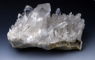 水晶の群晶