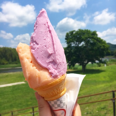 道の駅かわプラザ（ジェラート）