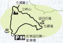 生瀬富士周回コース地図