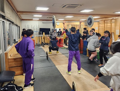 部活活動写真