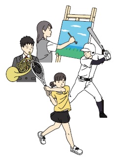 部活イメージイラスト