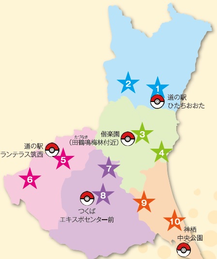 マンホール設置個所地図