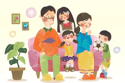 里親イラスト