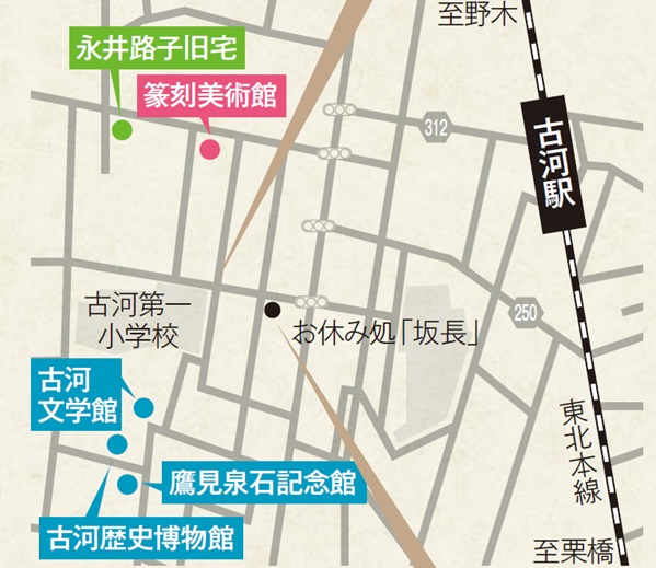 古河市地図