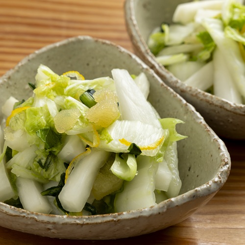 冬野菜と数の子のポリポリ
