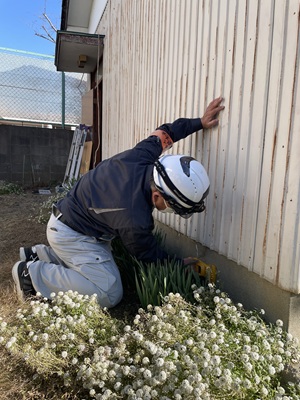 耐震診断の様子
