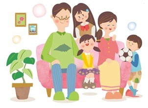 里親月間イラスト