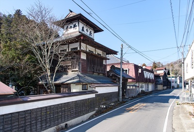 高部宿の街並み