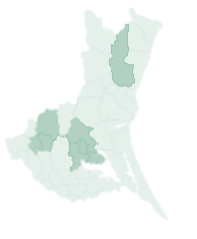 県内の梨の主な産地