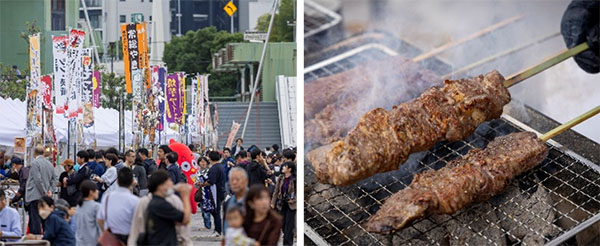 昨年度の収穫祭(大井競馬場)の様子