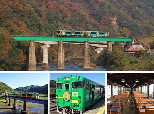 奥久慈清流ラインの紅葉