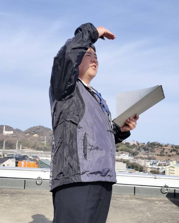 池田さん(気象予報士、日立市天気相談所)