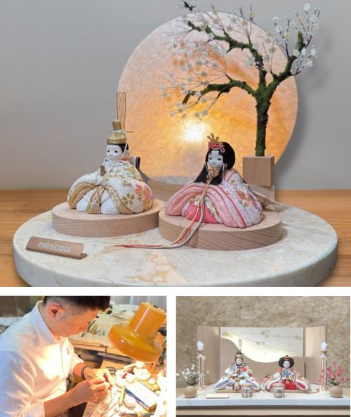 雛人形のminicola
