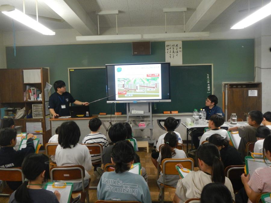 滑川小学校出前講座