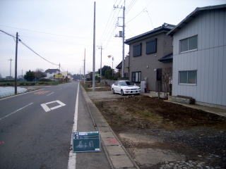 猿島常総線歩道整備前