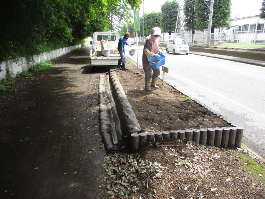 インターハイ記念花いっぱい運動2