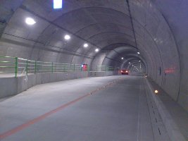 朝日トンネル全線開通5