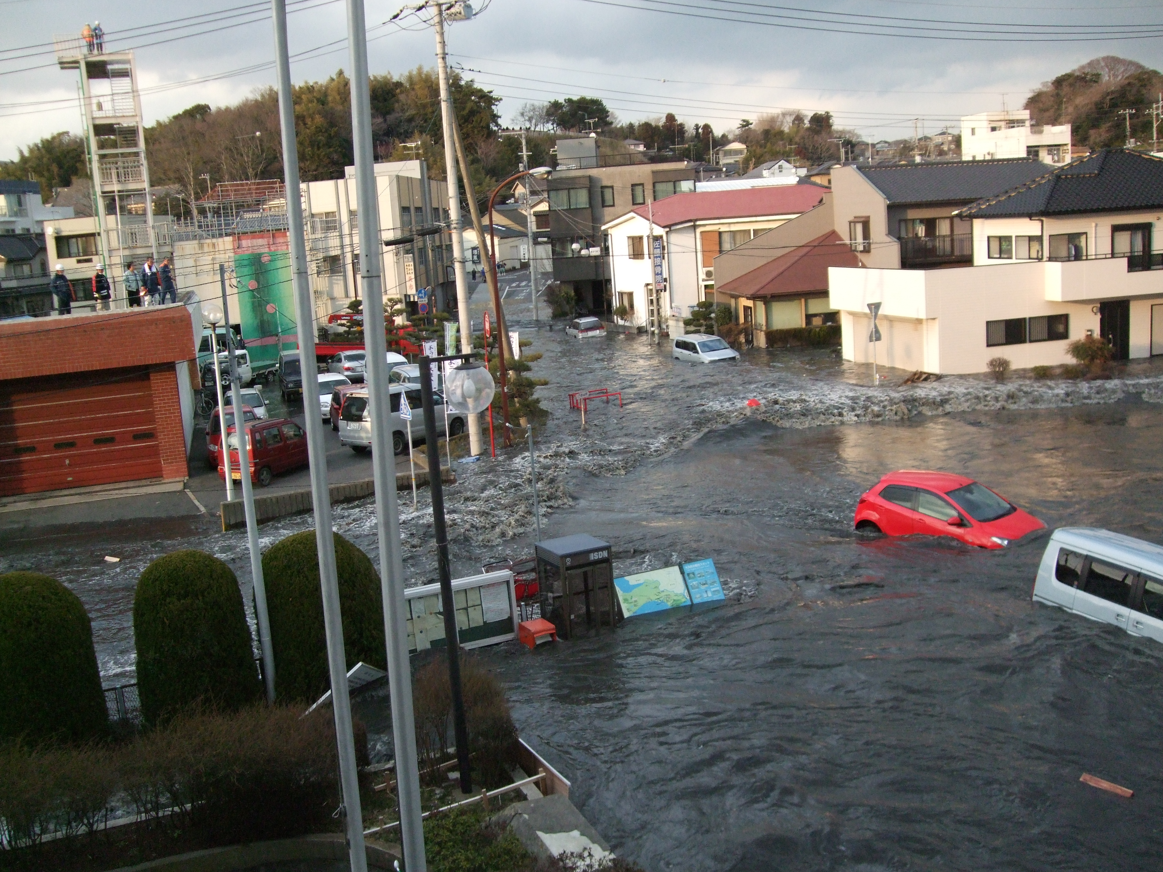 東日本大震災写真一覧(東茨城郡大洗町)