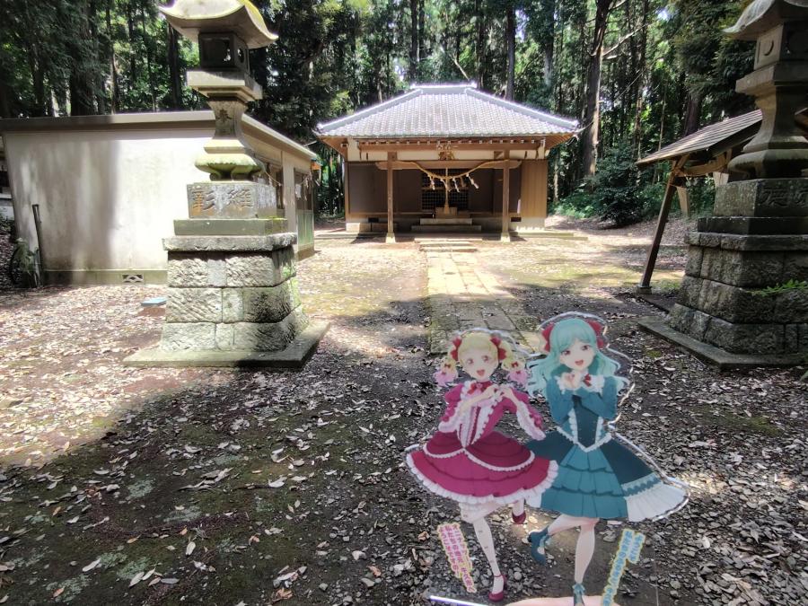 柏田神社本殿写真