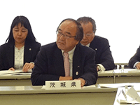 茨城県防衛協会 平成26年度定期総会に出席