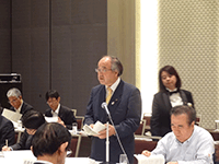 国に対し復旧・復興等について要望する飯塚議長