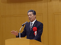 茨城県土地改良事業団体連合会 第57回通常総会に出席