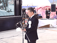 東日本大震災四周年 茨城県・北茨城市合同追悼・復興祈念式典に出席