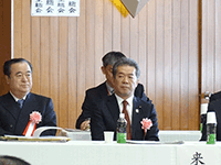 茨城県農業協同組合中央会・各会臨時総会に出席