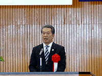 茨城県警察学校 初任科第295期・一般職員初任科第21期入校式に出席