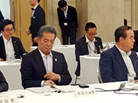 本県選出の国会議員に対する国の施策及び予算に関する提案・要望の説明会に出席
