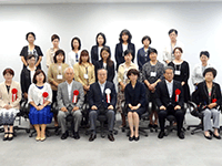 「ハーモニーフライトいばらき2015」結団式に出席