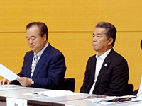 第70回国民体育大会茨城県選手団結団式に出席長