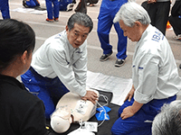 「AED及び心肺蘇生法に係る講習会」に出席