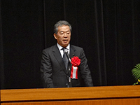 「終戦70周年記念 茨城県戦没者遺族大会」に出席