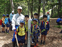 「カスミ共感創造の森」第6回植樹祭に出席