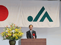 茨城県農業協同組合中央会・各会通常総会に出席