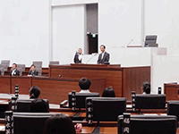 いばらきハイスクール議会2016に出席